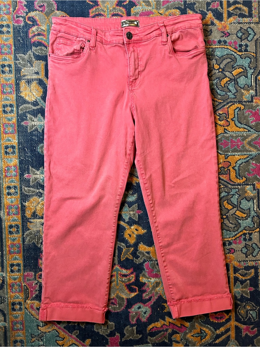 KUT From the Cloth Amy Crop Straight Leg Pant